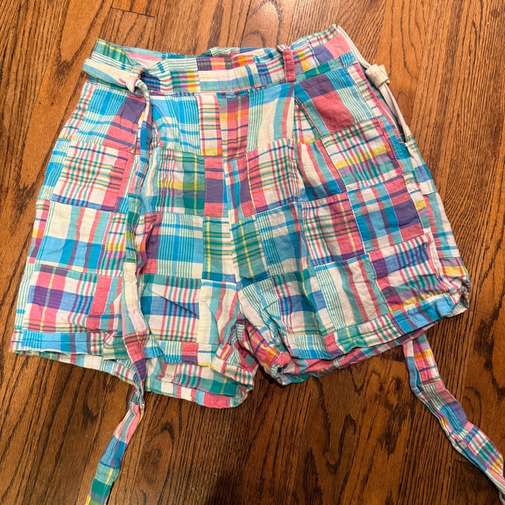 Urban Outfitters Multicolor Plaid Women's Shorts size 8